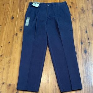 Savane Men's Dark Blue Chinos NWT